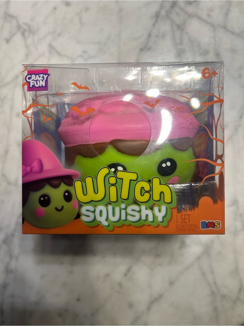 VIRAL 🎃🧙RMS Witch Squishy  - Pink & Green